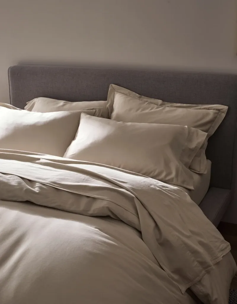 Soft-Wash Cotton Bedding Deluxe Bundle - Silk
