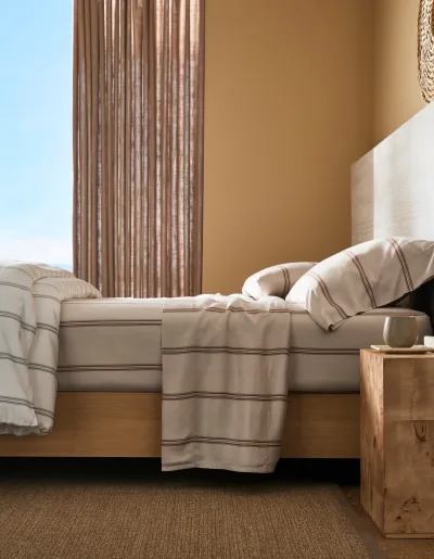 Parure de draps en bambou