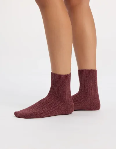Women's Plush Lounge Quarter Sock 3-Pack